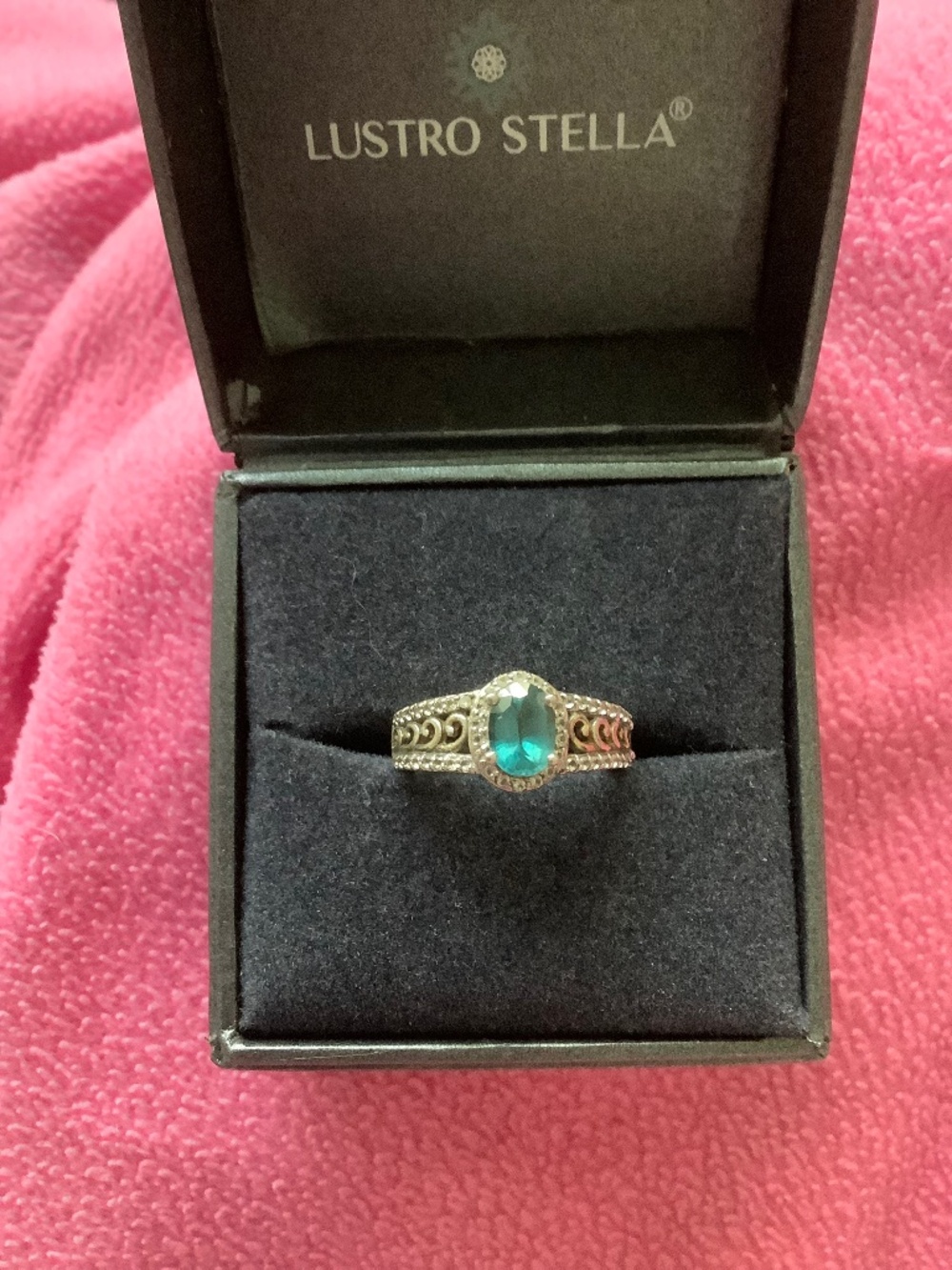 Blue Topaz Ring